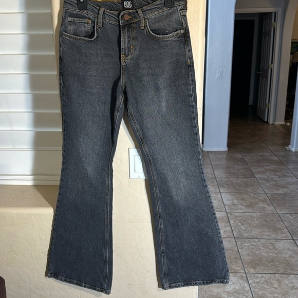 BDG 90s Mid-Rise Boot Cut Dark Wash Jeans - Picture 1 of 8